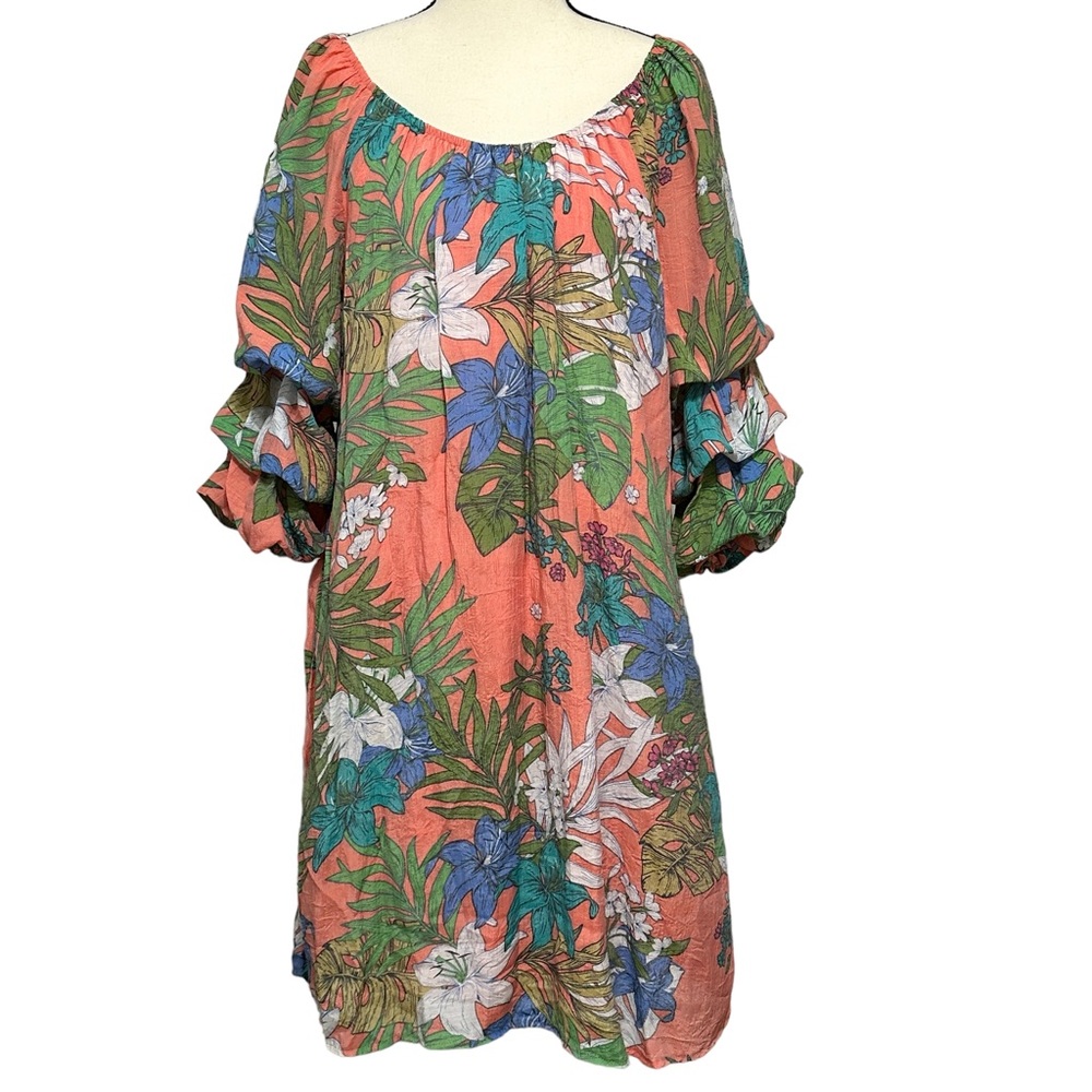 NWT Women’s Tropical Dress Size 1X